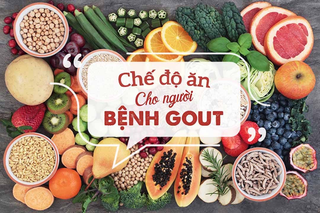 Chế độ dinh dưỡng cho người bệnh gút